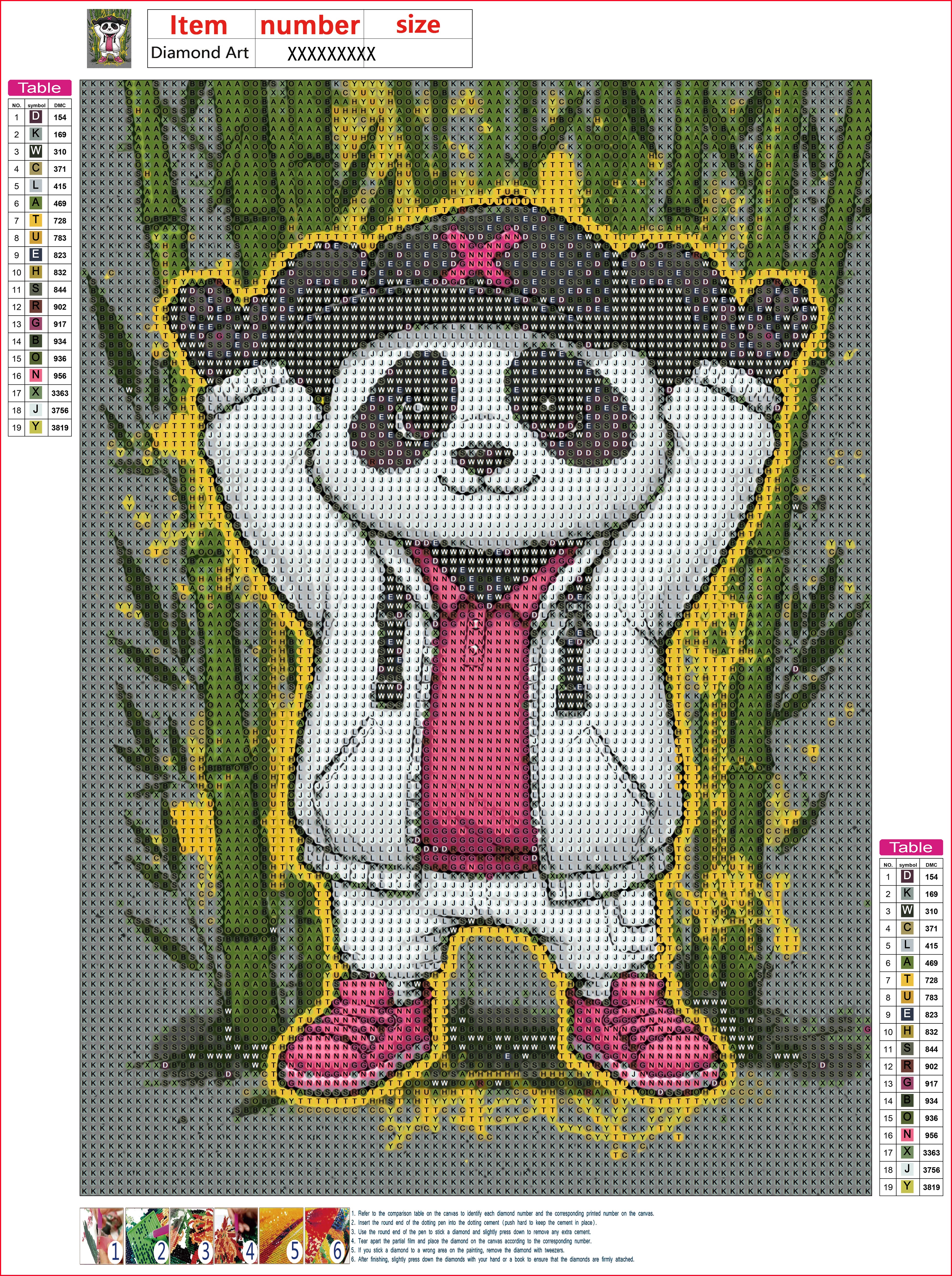 Urban Panda – Street Beat | Diamond Painting 30×40 cm